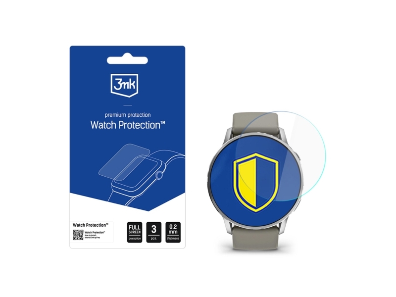 3Mk Arc Watch Displayschutz Für Garmin Venu 4 45 Mm