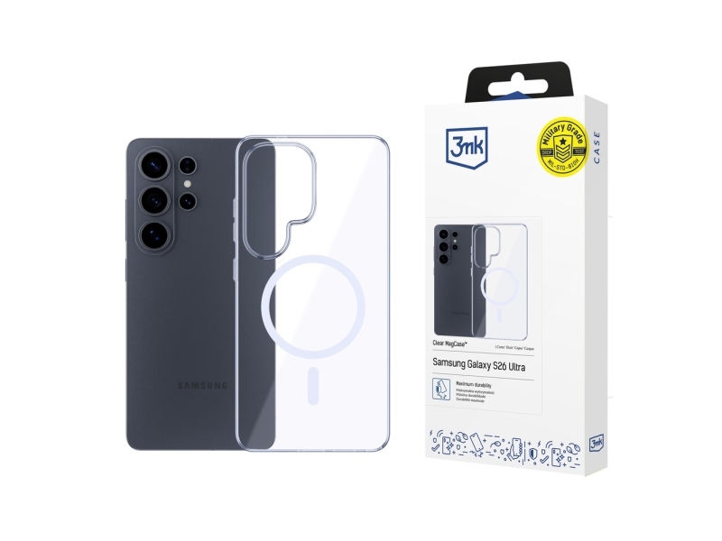 3Mk Clear Magcase Til Samsung Galaxy S26 Ultra