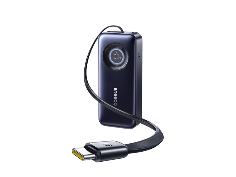 Baseus Enercore Cr11 Retractable 20000Mah 67W Cosmic Black