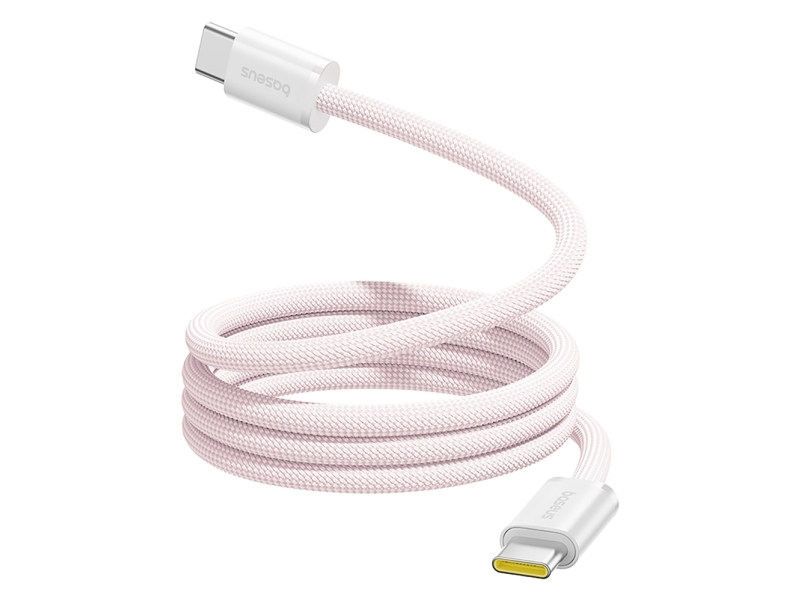 Baseus Usb-C Auf Usb-C Kabel 1 M Pink (6932172691394)