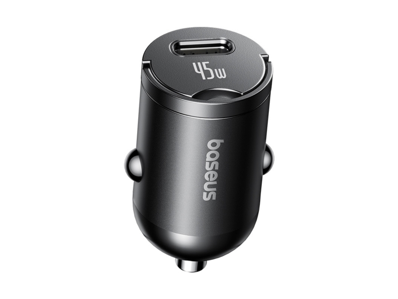 Baseus PrimeTrip VP2 45W USB-C autolaturi 60W USB-C USB-C 1m kaapelilla - musta