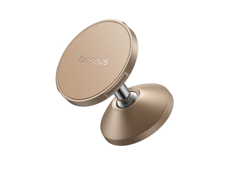 Baseus GoTrip DC1 magnetisk holder kompatibel med MagSafe til bilrude/instrumentbræt – guld