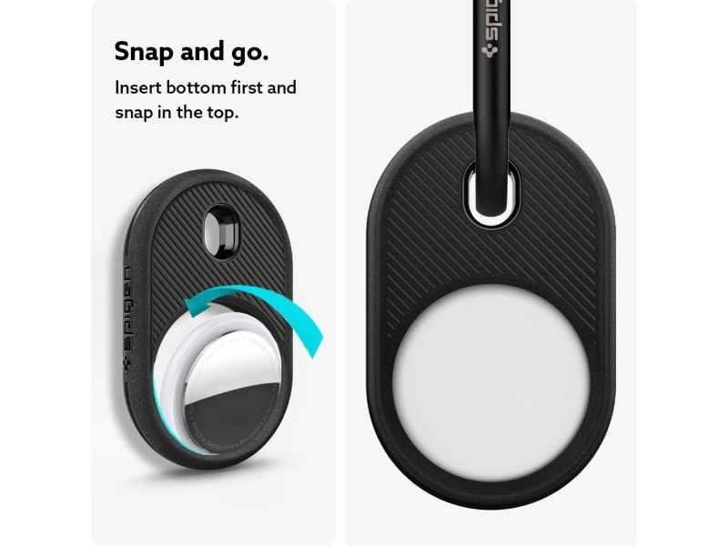 Spigen Vault Case Für Apple Airtag - Matt Schwarz