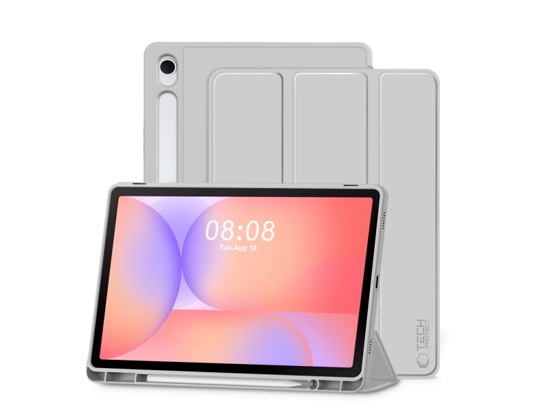 Tech-Protect Smartcase Pen Case Til Samsung Galaxy Tab S9 11.0 / S9 Fe / S10 Fe / S10 Lite 10.9 X710 / X716b / X510 / X516b / X520 / X526 / X400 / X4