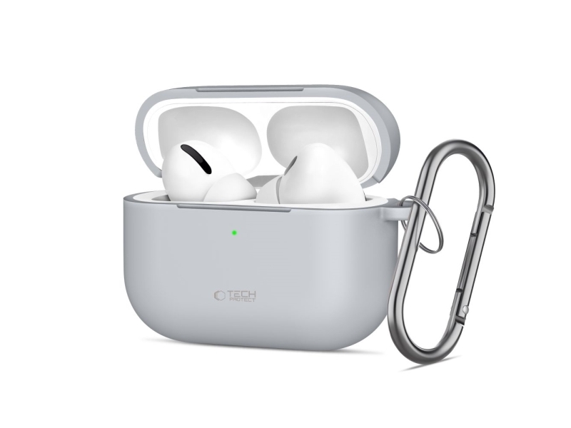 Tech-Protect Silikon-Haken Für Apple Airpods Pro 3 Crayon Grey