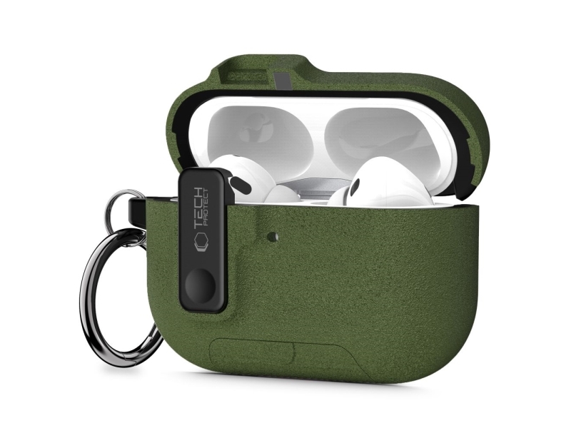 Tech-Protect Slim Hook Case for AirPods Pro 3 - Green