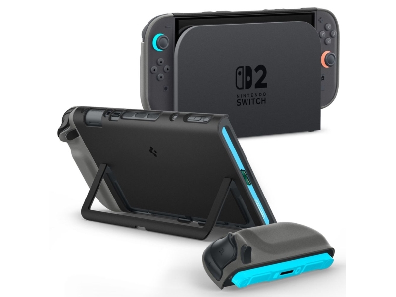Spigen Nano Pop - black sesame - Nintendo Switch 2 - Miscellaneous Tilbehør til spillekonsol - Nintendo Switch 2