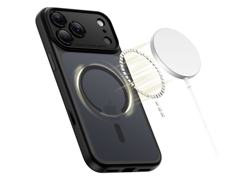 Tech-Protect Magpeak Magsafe-Cover Til Iphone 17 Pro - Mat Sort