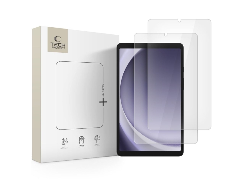 Monroe Tech-Protect Glass Fit+ Panzerglas Für Samsung Galaxy Tab A9 / A11 8.7 (Clear) [2Er-Pack] - X110/X115/X133/X135