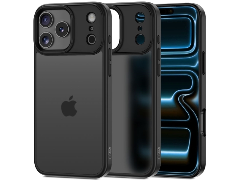 Tech-Protect Magmat Cover Til Iphone 17 Pro Max - Mat Sort