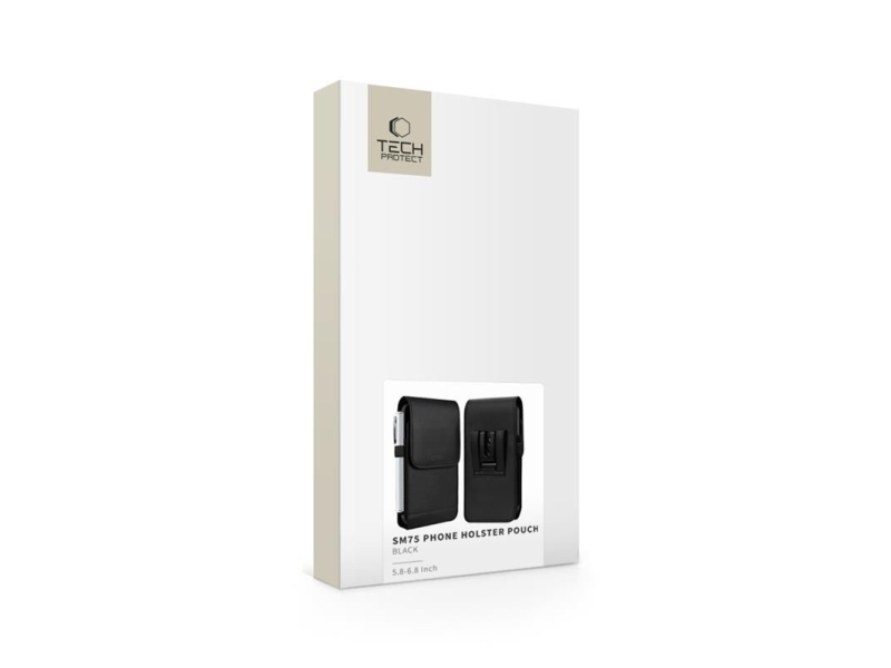 Tech-Protect Sm75 Case Für Smartphones 5,8–6,8" - Schwarz