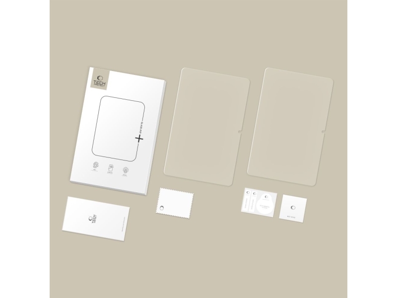 Tech-Protect Gehärtetes Glas Tech-Protect Glass Fit+ 2Er-Set Xiaomi Redmi Pad Pro / 2 Pro 12.1 Clear