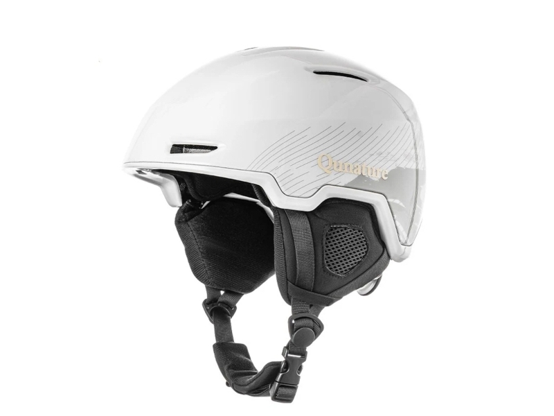 RockBros skidkask Qunature 10130003001 med h&ouml;rselk&aring;por f&ouml;r snowboard strl. L vit