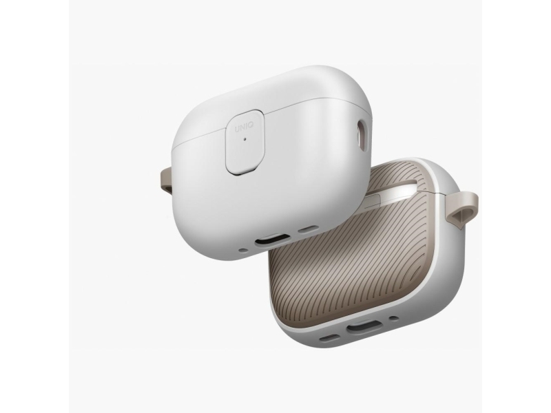 Uniq Clyde Cover Til Airpods Pro 3. Gen - Grå-Beige
