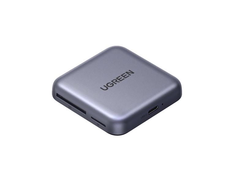 Ugreen 3-In-1 Kartenleser-Adapter Cm898, Usb-C, Magsafe, Sd/Tf (Schwarz)