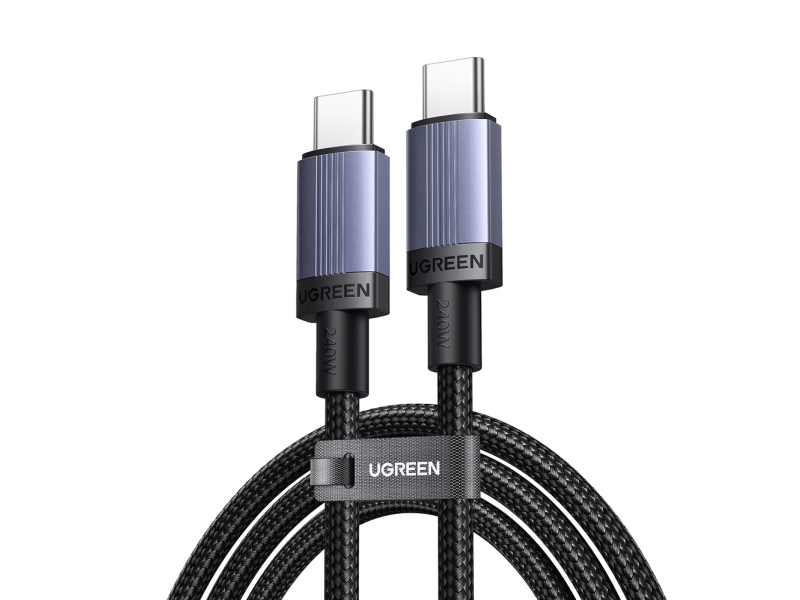 Ugreen Usb-C Til Usb-C-Kabel L532, Pd 240 W, 480 Mbps, 3 M (Grå)