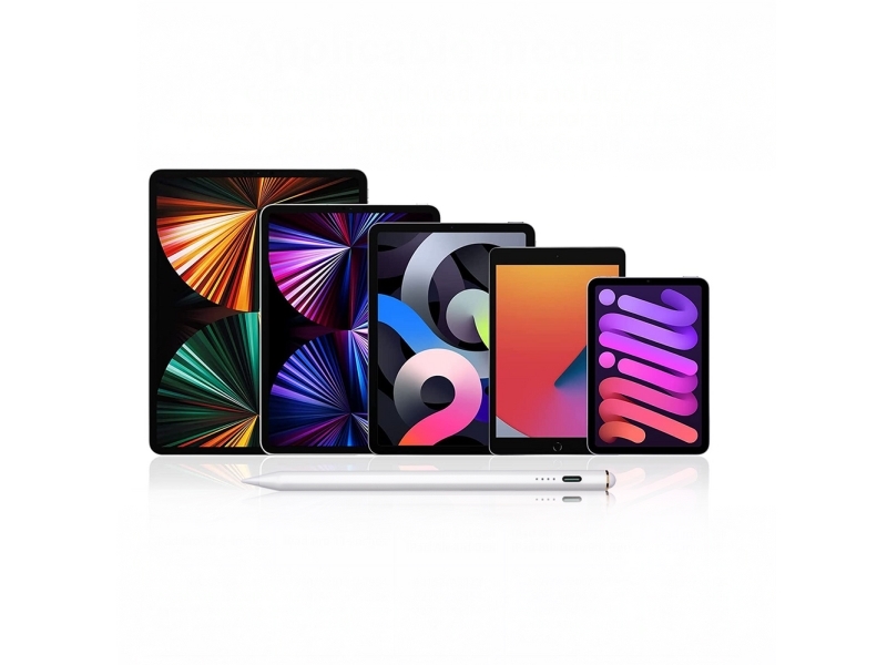 Joyroom Aktiv Stylus Joyroom Jr-X9s Med 2 Udskiftelige Spidser Hvid