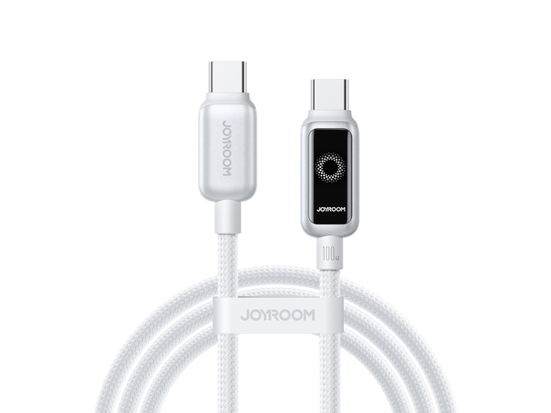 Joyroom Kabel S-A55 Starflight 100W Usb-C Til Usb-C 1,2 M Hvid