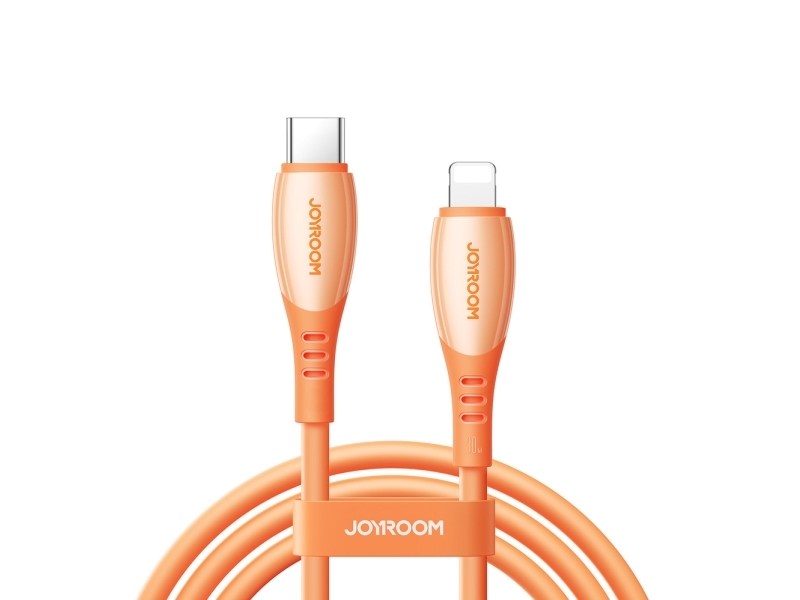 Usb-Kabel Joyroom Joyroom S-A59 Vibrant Series 30W Usb-C Til Lightning 1,2 M Orange