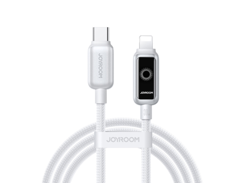 Joyroom Kabel S-A55 Starflight 30W Usb-C Til Lightning 1,2 M Hvid