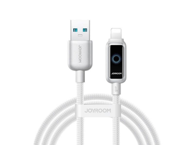Joyroom S-A55 Starflight 3A Usb-A Til Lightning-Kabel 1,2 M Hvid