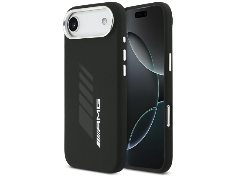 Amg Silikon Oversize Rhombs Magsafe Case Für Iphone Air - Schwarz