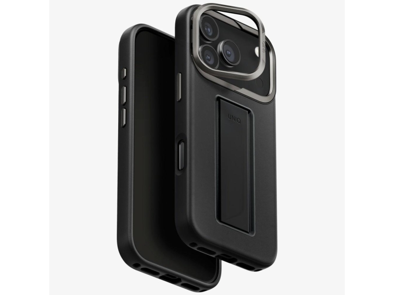 Uniq Heldro Pro Magclick Opladeretui Til Iphone 17 Pro - Sort