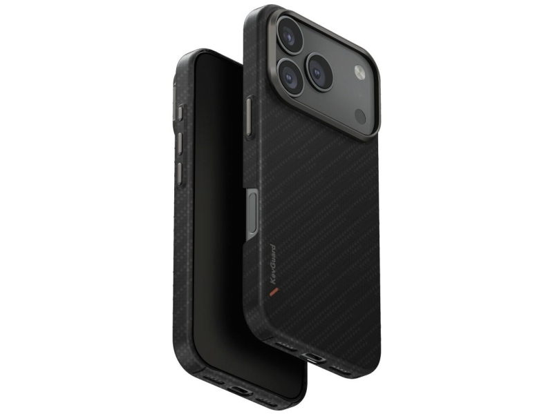 Uniq Keva Edge Magclick Charging Case Für Iphone 17 Pro – Schwarz
