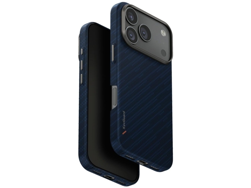 Uniq Keva Edge Magclick Schutztasche Für Iphone 17 Pro - Blå