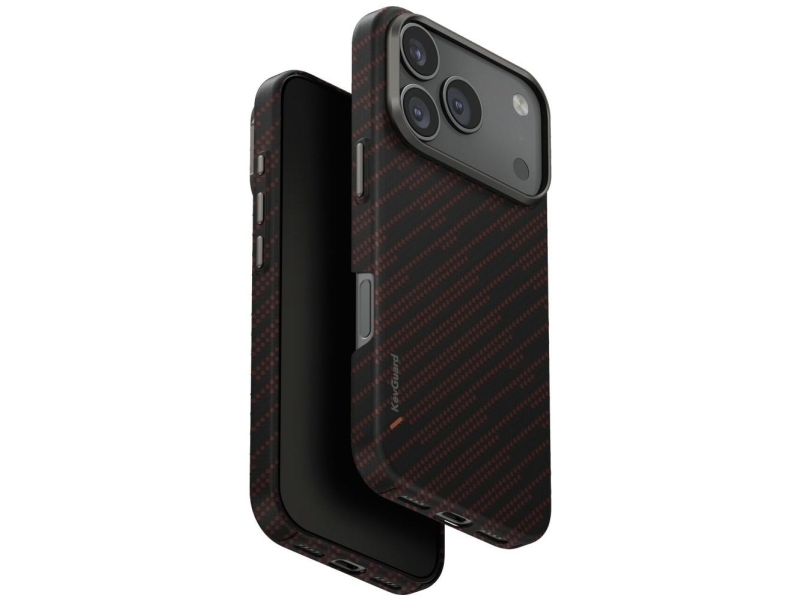Uniq Keva Edge Magclick Opladeretui Til Iphone 17 Pro - Orange