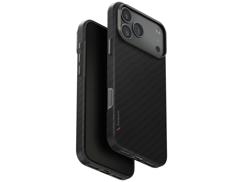 Uniq Keva Edge Magclick Ladehülle Für Iphone 17 Pro Max - Schwarz