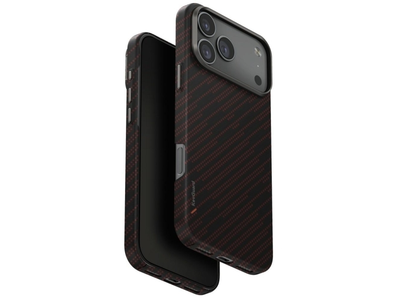 Uniq Keva Edge Magclick Opladercover Til Iphone 17 Pro Max - Orange