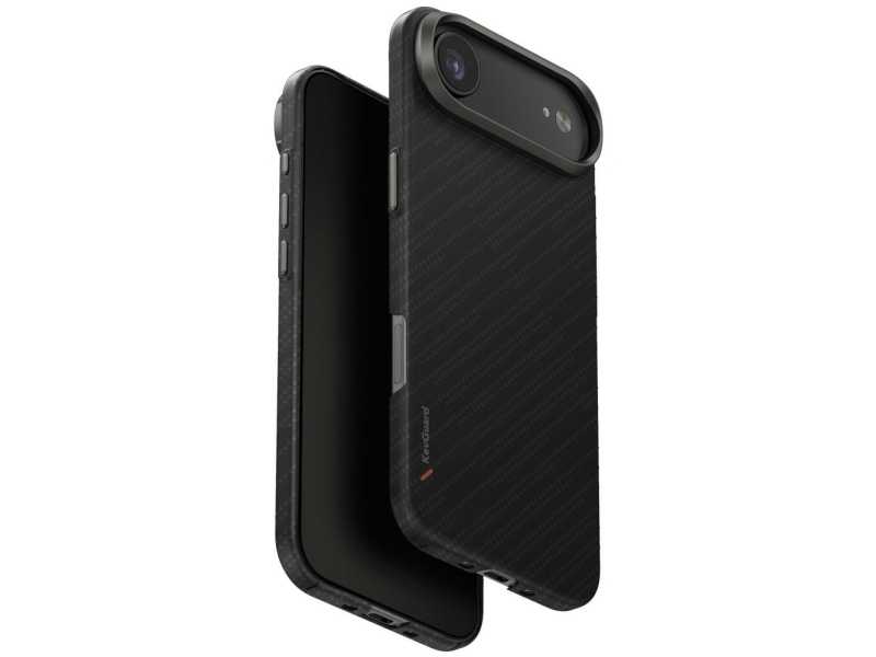 Uniq Keva Edge Magclick Lade-Case Für Iphone Air - Schwarz