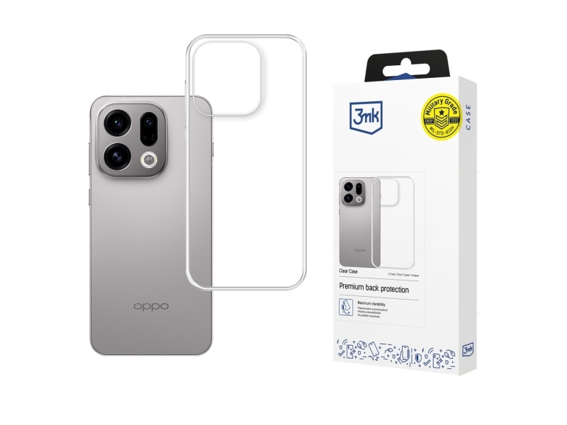 3Mk Clear Case Für Oppo Find X9