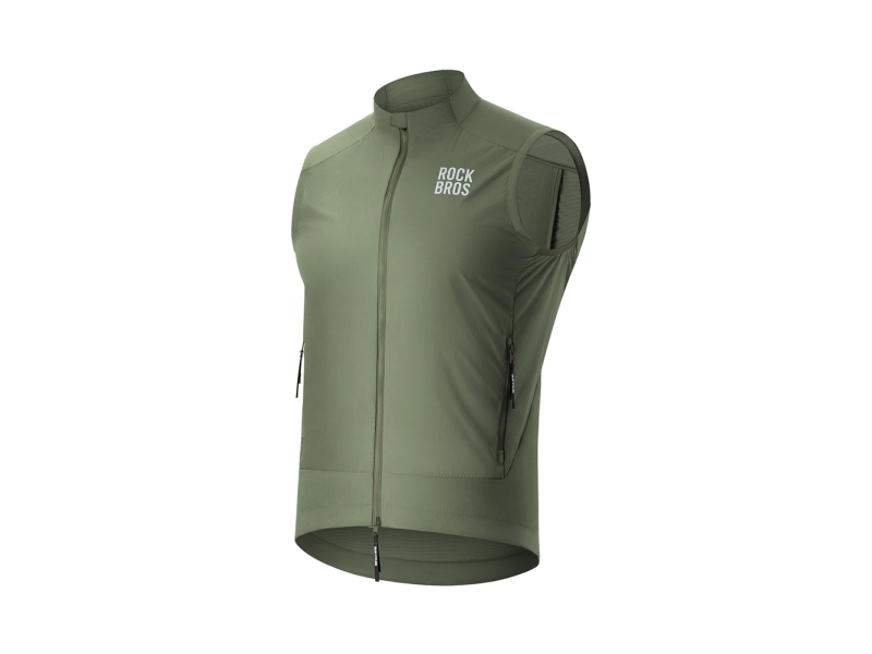 Rockbros Ydmj003 Windproof Weste Frühling/Herbst Größe S – Grün