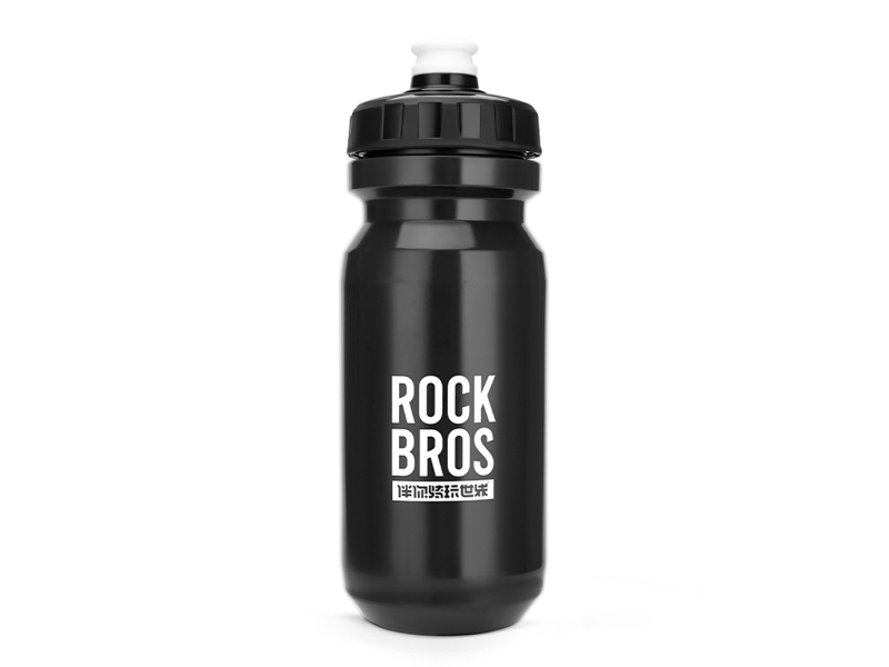 RockBros sykkelflaske 600 ml - svart