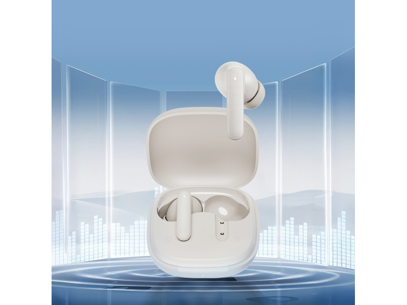 TWS QCY Buds T43 ANC Headphones (white)