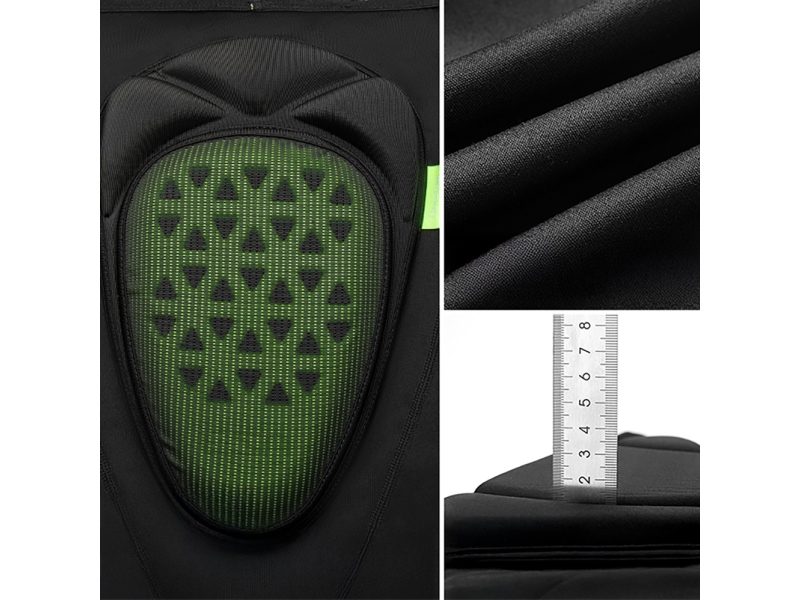 Qunature Ski-Hüftprotektoren - Advanced Xl Für Skier/Snowboard/Skates - Schwarz