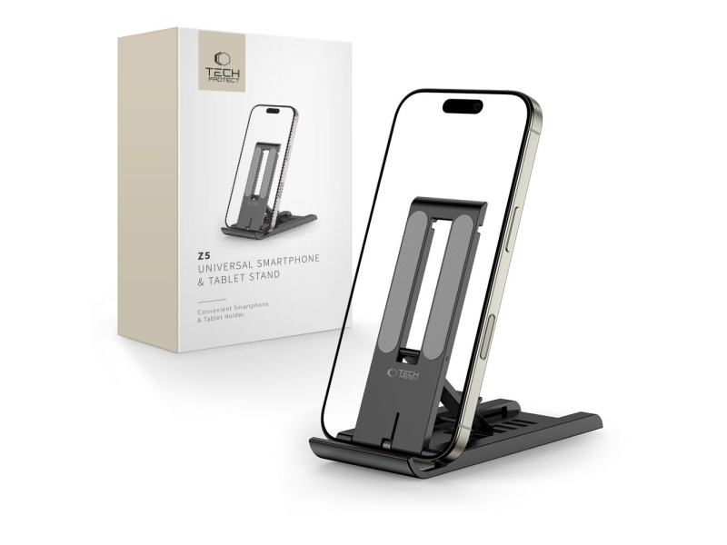 Tech-Protect Z5 Universal Stand Holder Für Smartphone & Tablet Black