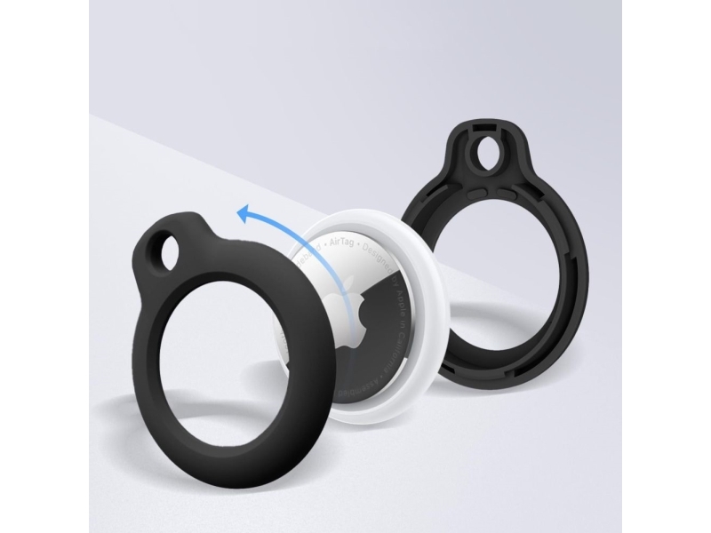 Tech-Protect TECH-PROTECT ROUGH 4er-Set Apple AirTag BLACK