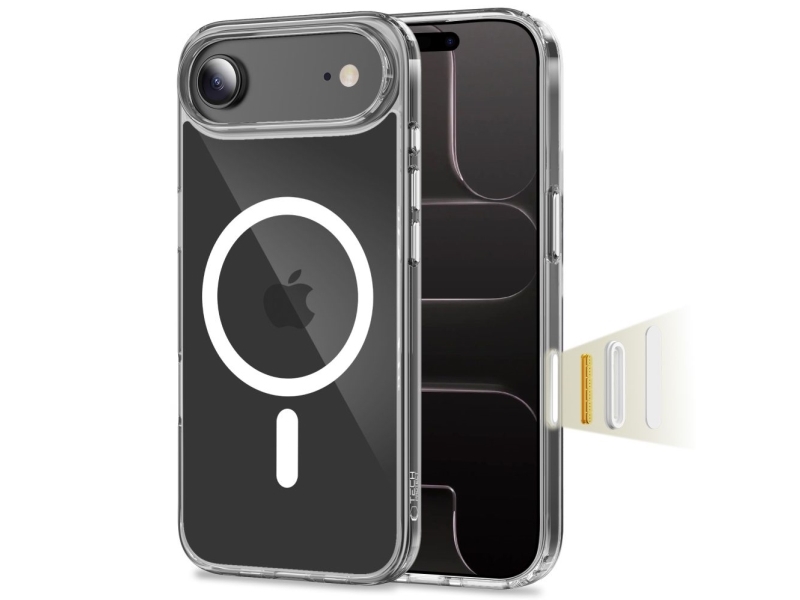 Tech-Protect Flexair Hybrid Cc Magsafe Case Für Iphone Air - Transparent