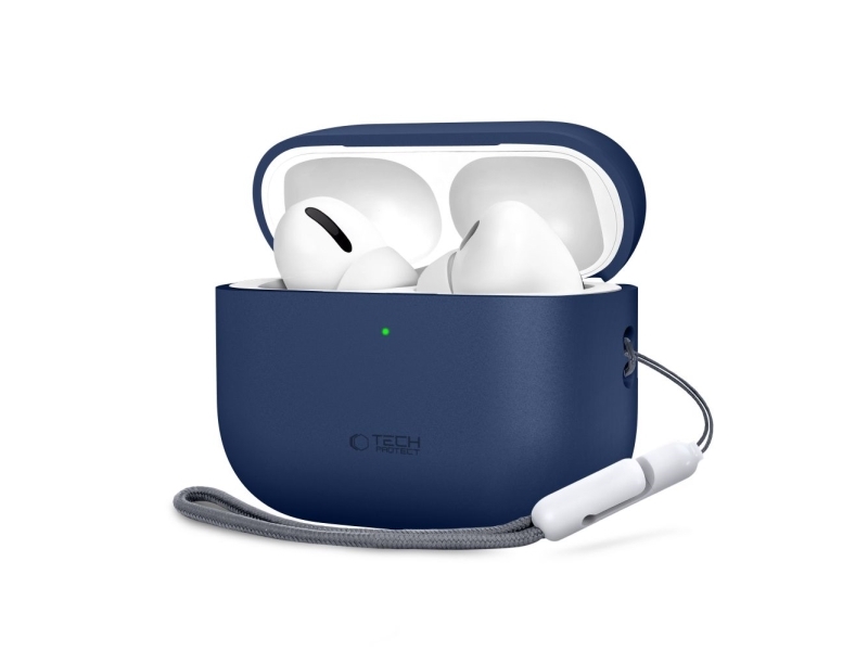 TECH-PROTECT silikone cover til Apple AirPods PRO 3 navy blue