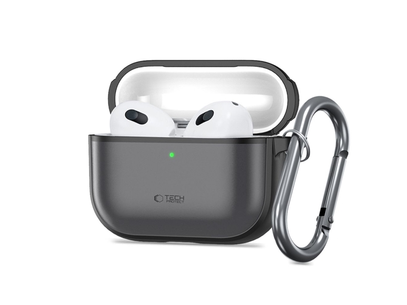 Tech-Protect Silikonecover Til Airpods Pro 3 - Mat Sort