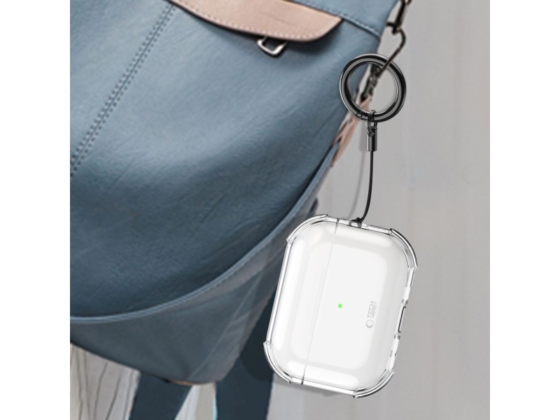 Tech-Protect Bounce Cover Til Airpods Pro 3 - Klar
