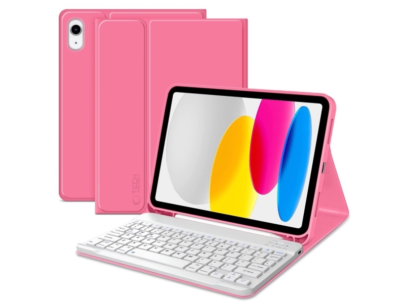 TECH-PROTECT SC Pen + tangentbord till iPad 10,9 (10/2022) / 11 (11/2025) magenta | Datorer & Surfplattor - Tillbehör till surfplattor - Tillbehör Surfplatta | GameStuff