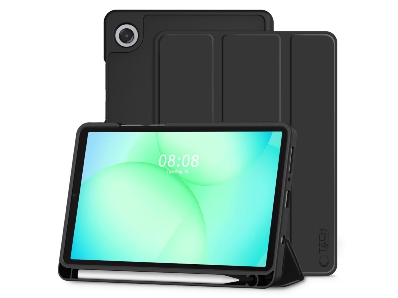 Tech-Protect Sc Pen Etui Til Galaxy Tab A9 / A11 8.7 X110 / X115 / X133 / X135 Sort