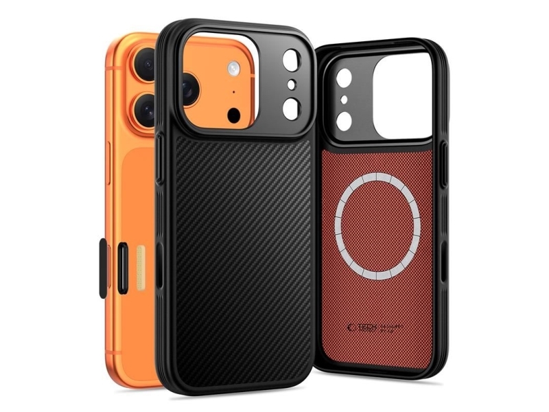 Tech-Protect Kevlar Aramid Magsafe Abdeckung Til Iphone 17 Pro - Sortieren