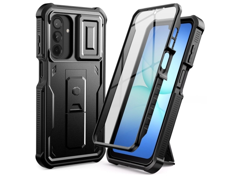 Tech-Protect Kevlar Cam+ Case Für Samsung Galaxy A17 4G / 5G - Schwarz