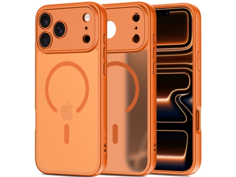 Tech-Protect Basicmag Magsafe Cover Til Iphone 17 Pro - Orange