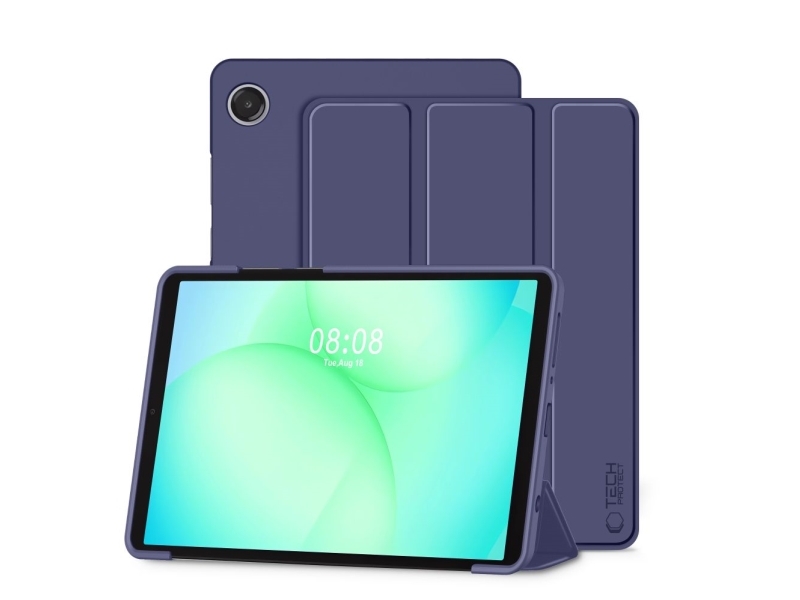 Tech-Protect Smartcase Hülle Für Galaxy Tab A9/A11 8.7 (X110/X115/X133/X135) Navy